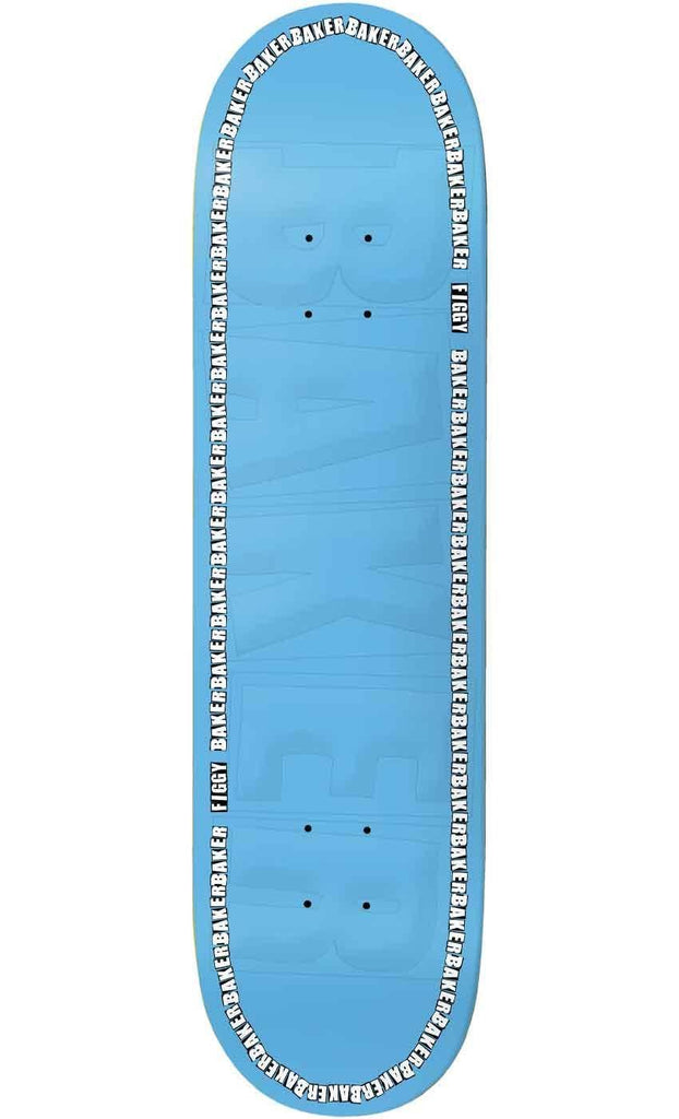 Baker Figgy Edge Embossed 8.38 Deck Blue  Baker   