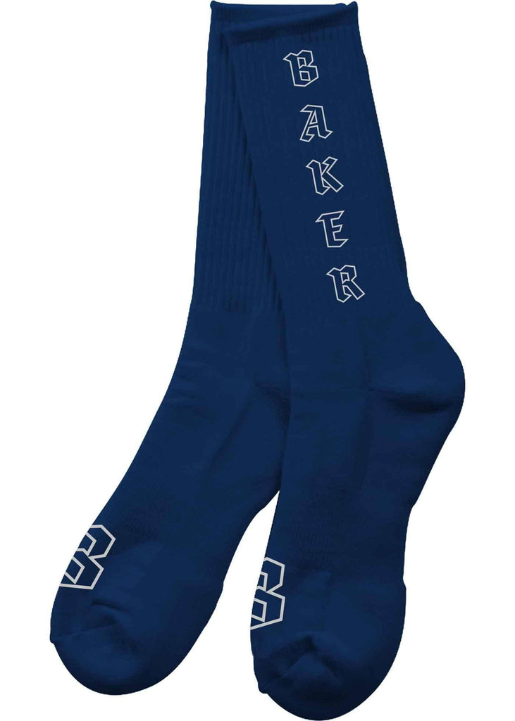 Baker Outline Socken Navy  Baker   