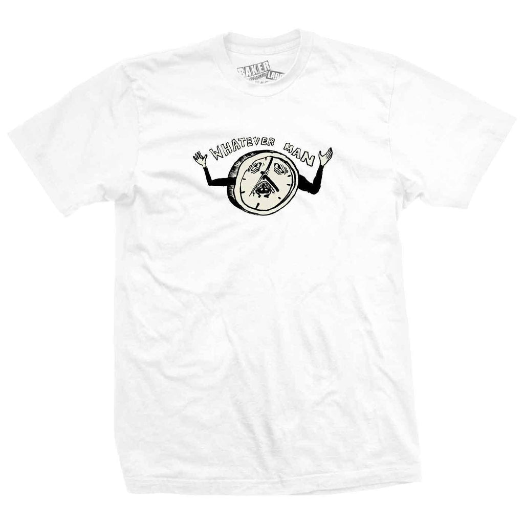 Baker Whatever Man T-Shirt White  Baker   
