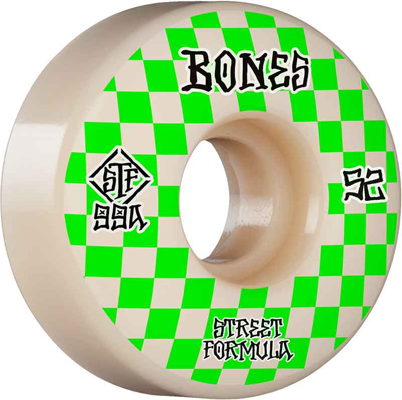 Bones 52mm 99A V3 STF Patterns Slim Wheels  Bones Wheels   