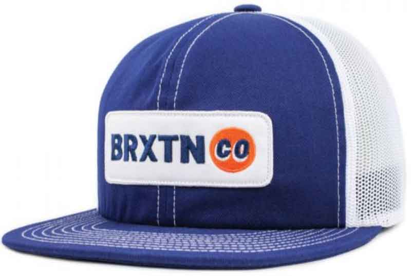 Brixton Baldwin Mesh Cap Dark Royal  Brixton   