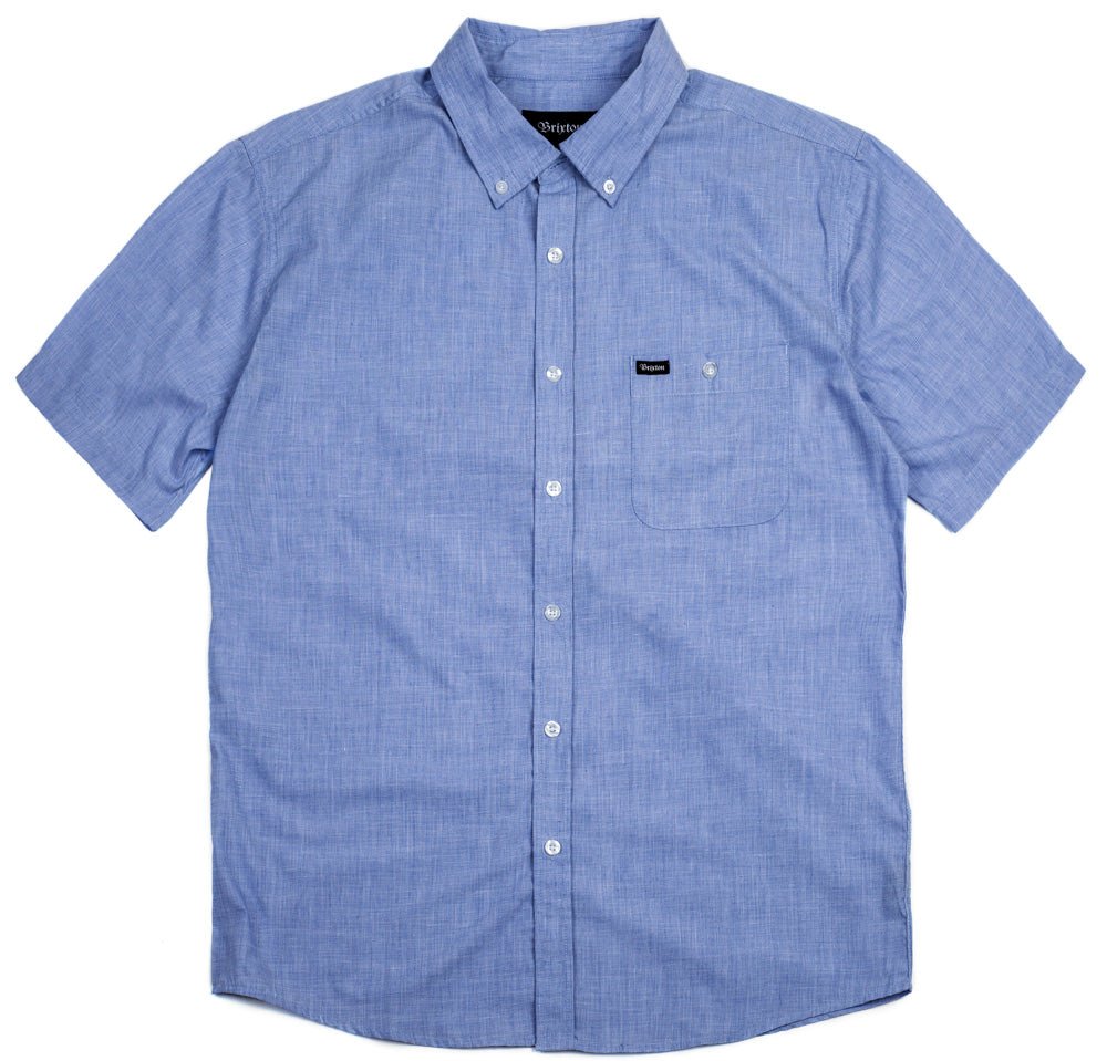 Brixton Central S/S Light Blue  Brixton   