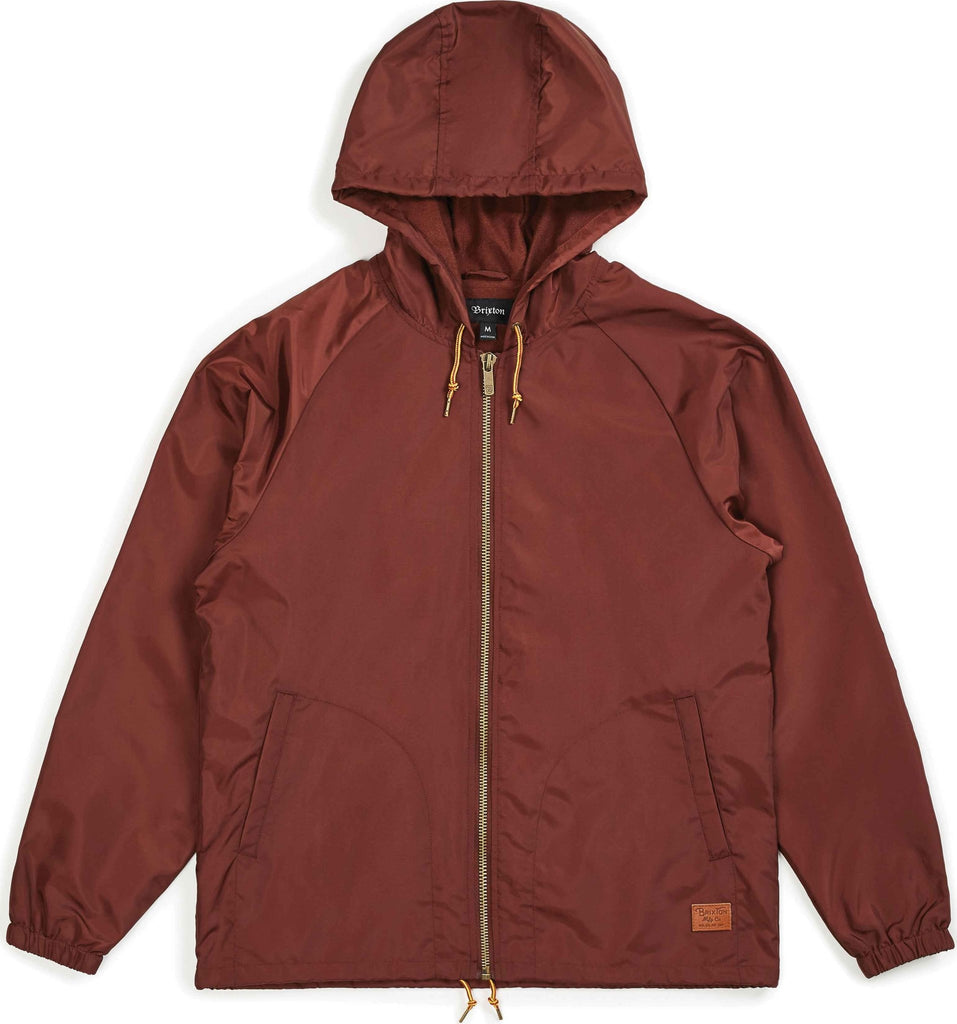 Brixton Claxton Sherpa Jacket Chestnut  Brixton   