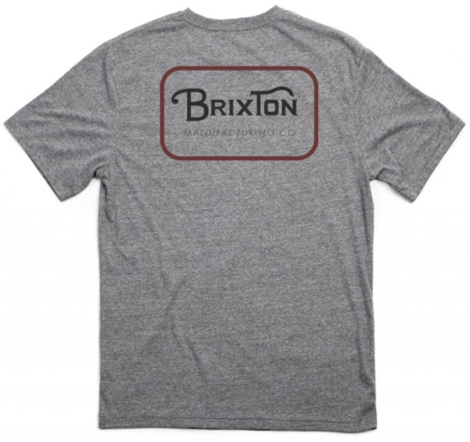 Brixton Grade Heather Grey Cardinal  Brixton   