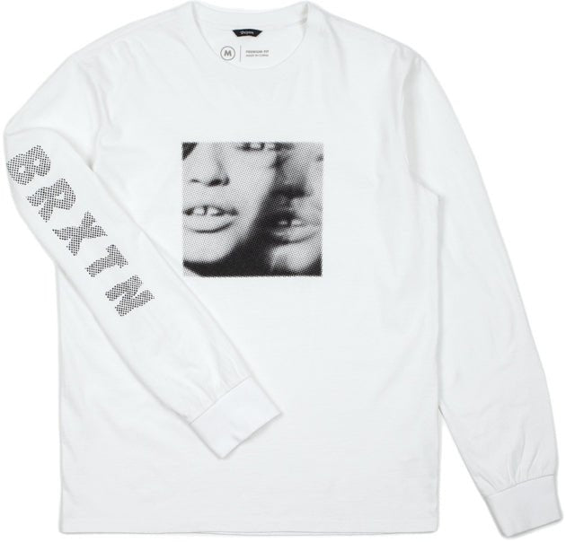 Brixton Lens Longsleeve White  Brixton   