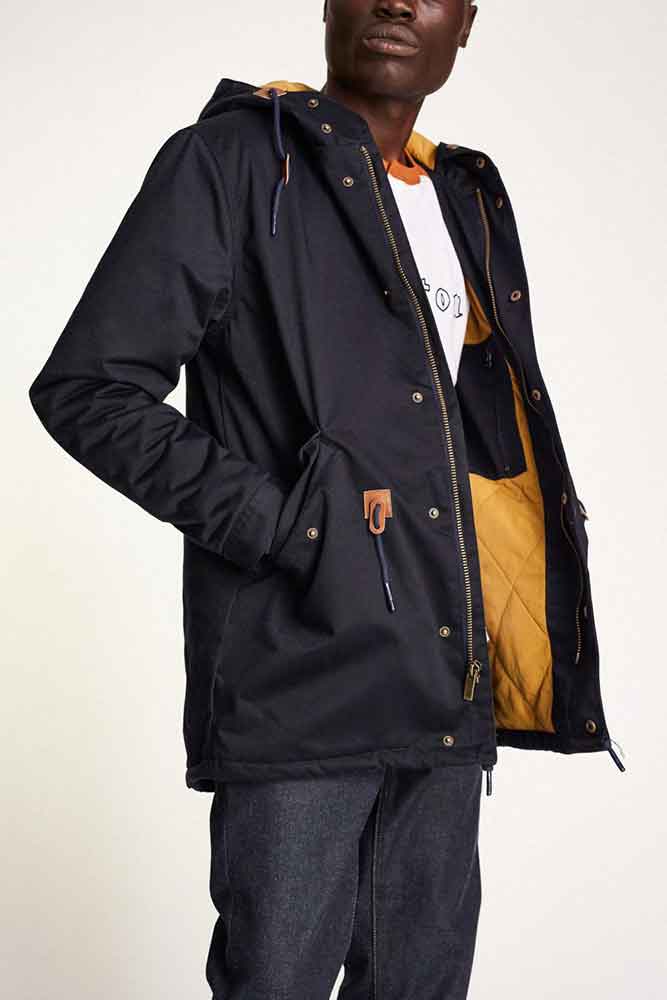 Brixton Monte Jacket Navy Khaki  Brixton   