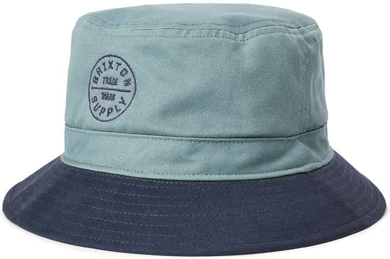 Brixton Oath Bucket Hat Washed Navy Blue Haze  Brixton   