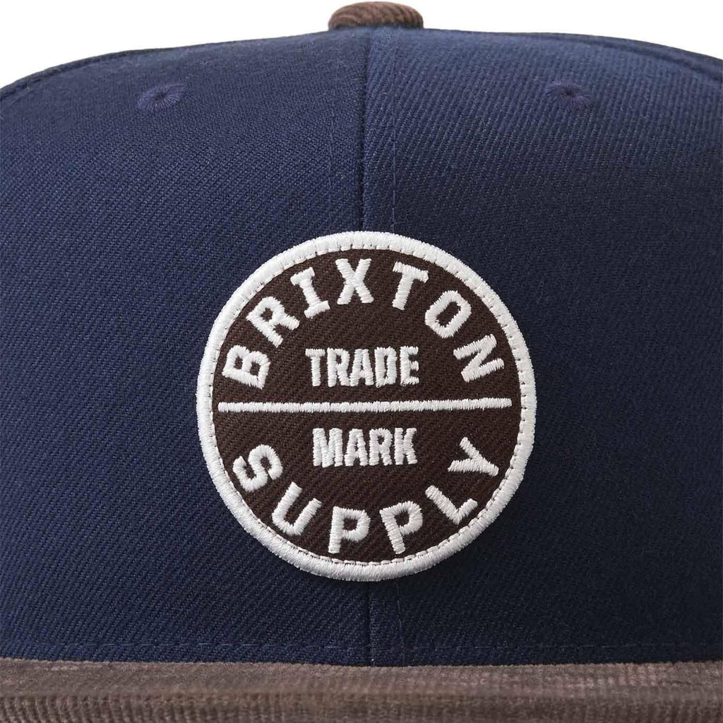 Brixton Oath III Cap Navy Deep Brown  Brixton   