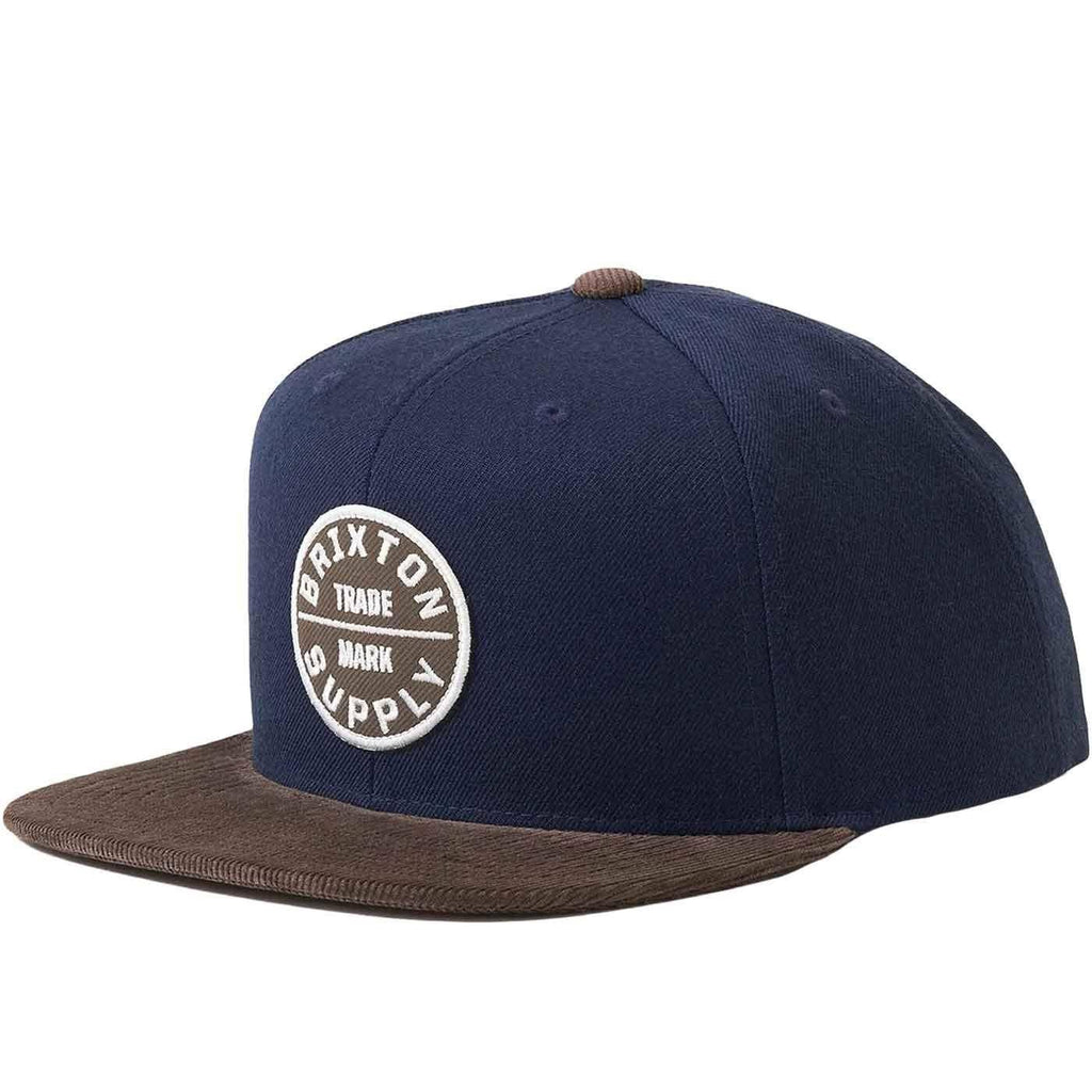 Brixton Oath III Cap Navy Deep Brown  Brixton   