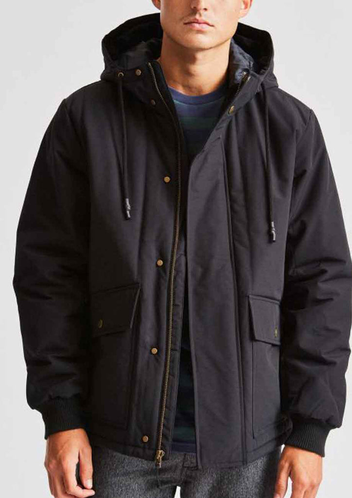 Brixton Spokane Jacket Black  Brixton   