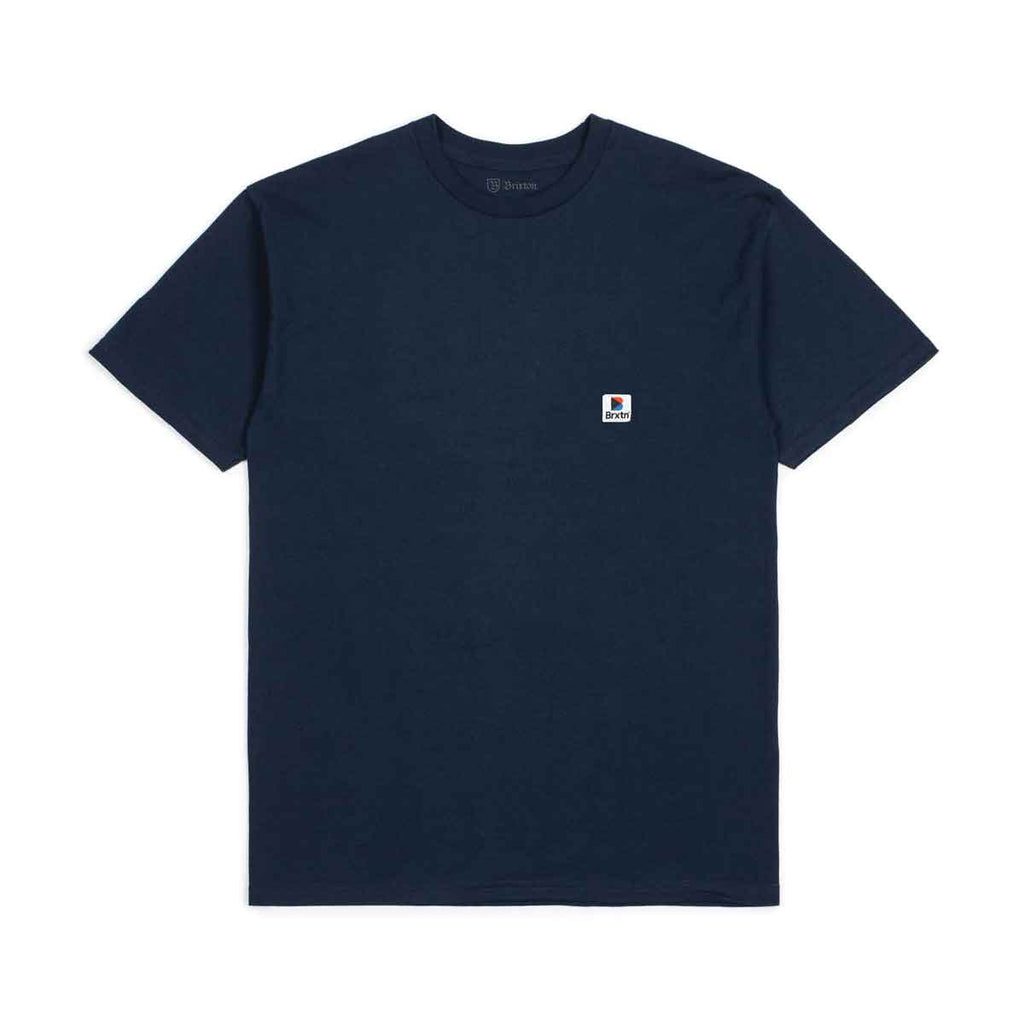 Brixton Stowell T-Shirt Navy  Brixton   