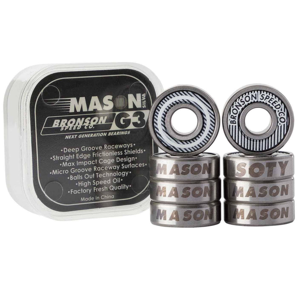 Bronson Mason Silva Pro G3 Speed Bearings  Bronson   