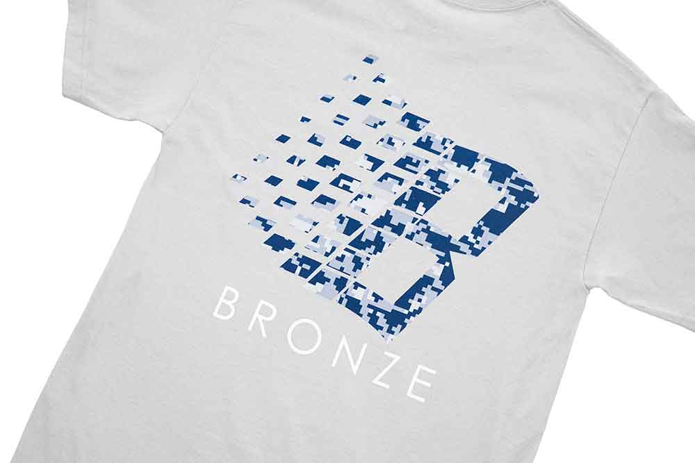 Bronze 56K B Logo Digi T-Shirt Silver  Bronze 56K   