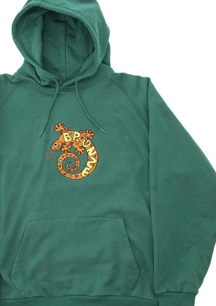 Bronze 56K Lizard Hooded Sweatshirt Emerald  Bronze 56K   