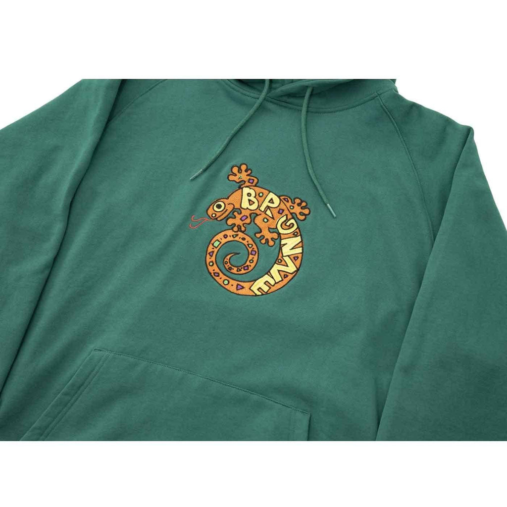 Bronze 56K Lizard Hooded Sweatshirt Emerald  Bronze 56K   