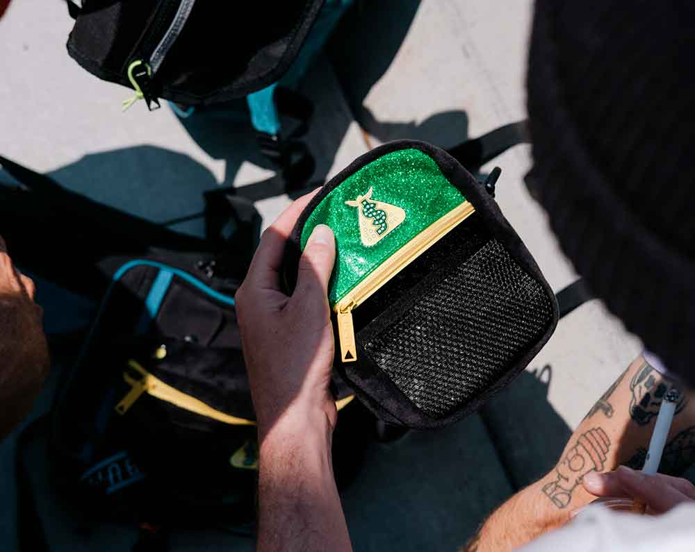 Bumbag X Shake Junt Compact Shoulder Bag Black  Bumbag   