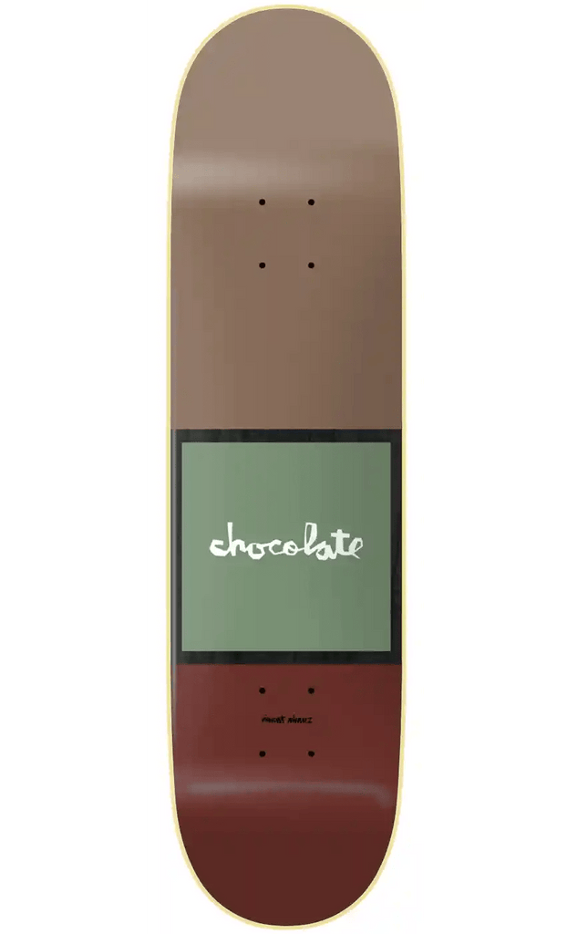 Chocolate Alvarez OG Square 8.25 Deck  Chocolate   