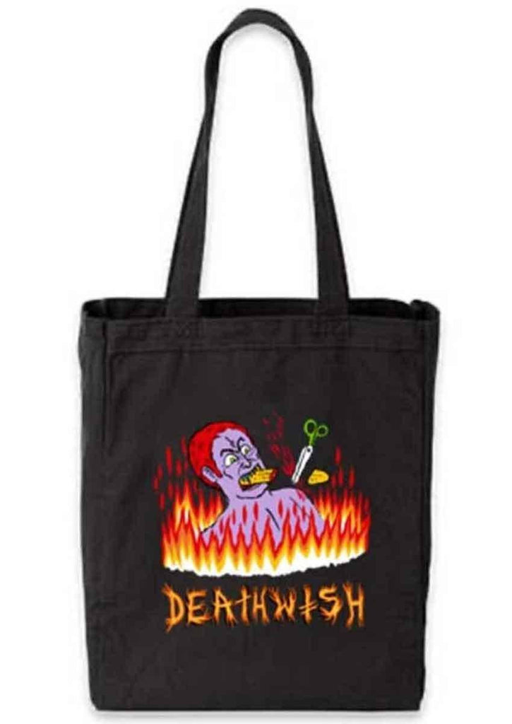 Deathwish Blasphemy Tote Bag Black  Deathwish   