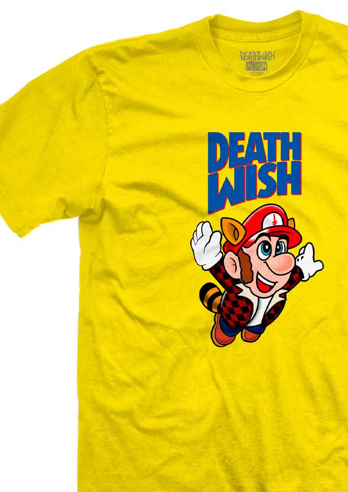 Deathwish Bros T-Shirt Yellow  Deathwish   