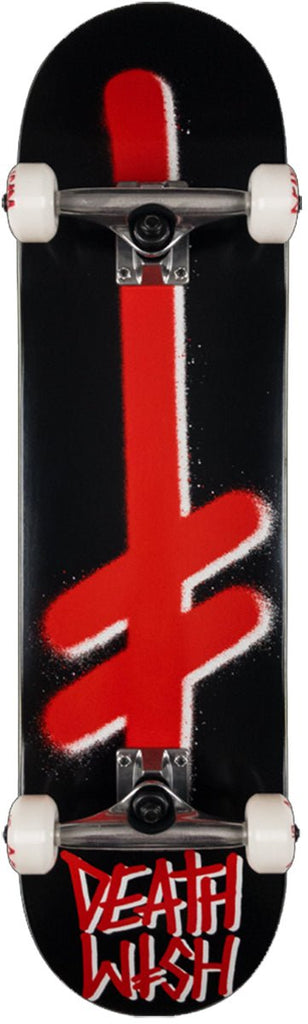 Deathwish Gang Logo 7.75 Complete Black Red  Deathwish   