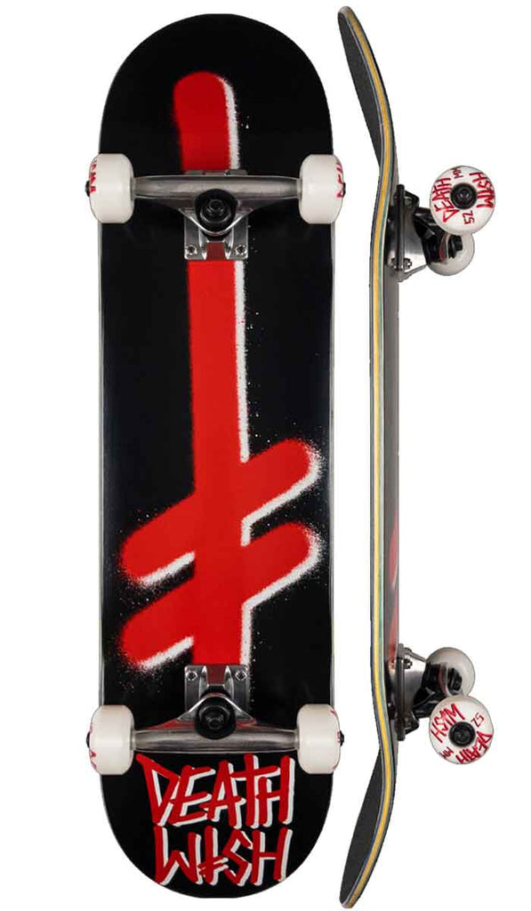 Deathwish Gang Logo 7.75 Complete Black Red  Deathwish   