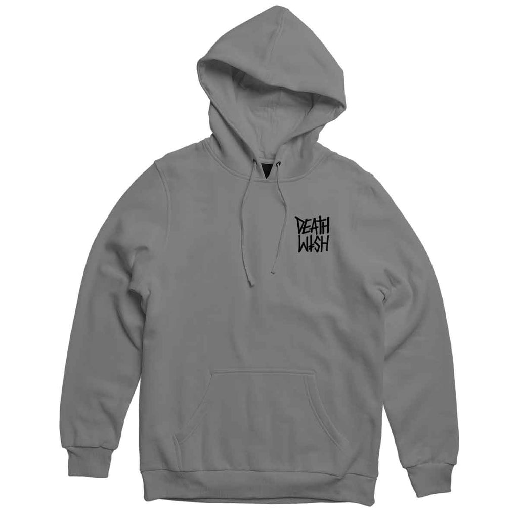 Deathwish The Truth Hooded Sweatshirt Heather Grey  Deathwish   