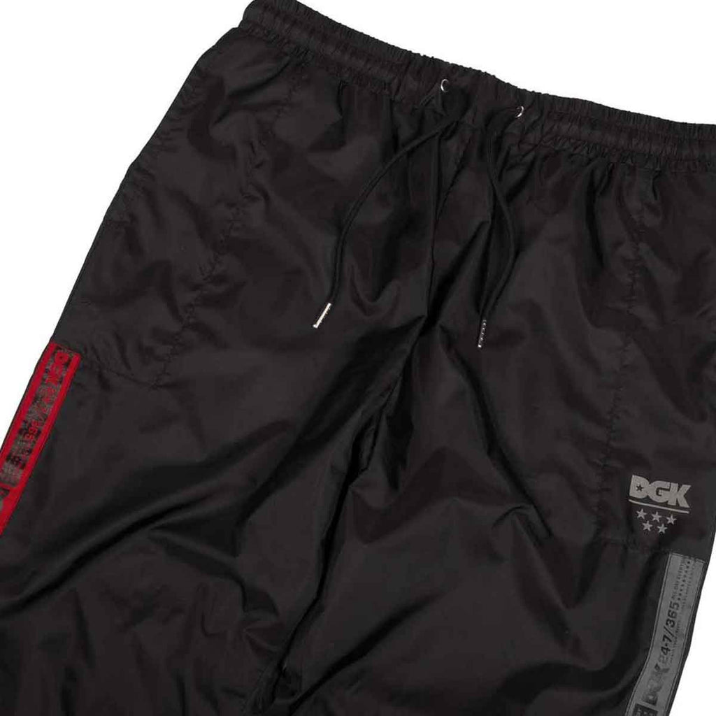 DGK Cross Over Swishy Pants Black  DGK   