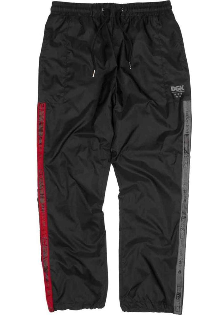 DGK Cross Over Swishy Pants Black  DGK   
