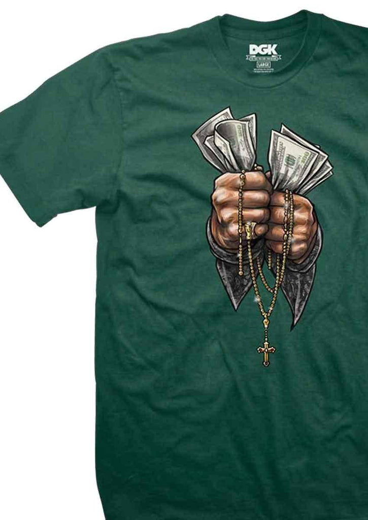 DGK Faith T-Shirt Forest Green  DGK   
