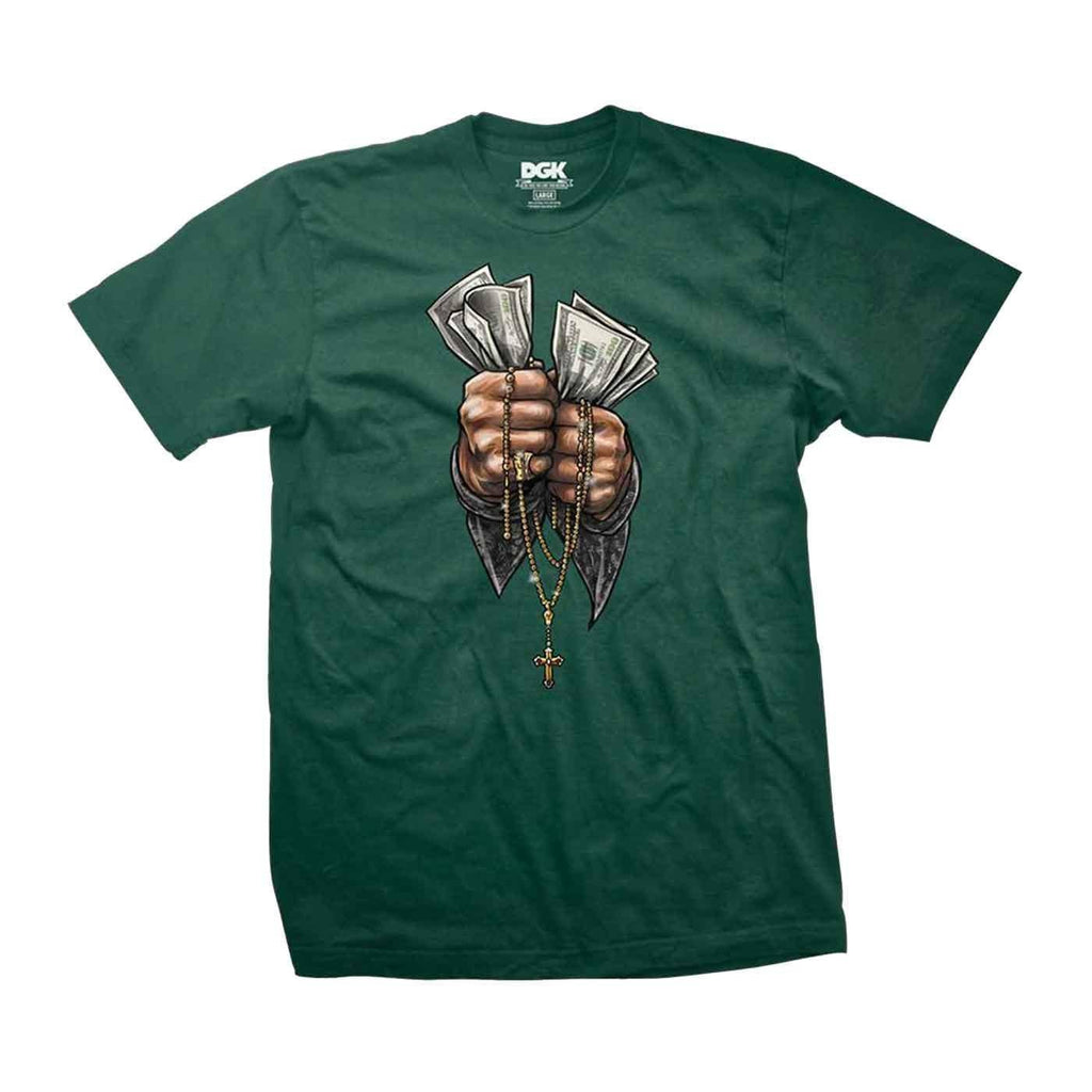 DGK Faith T-Shirt Forest Green  DGK   