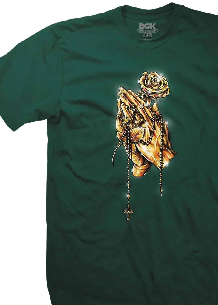 DGK Golden Blessings T-Shirt Forest  DGK   