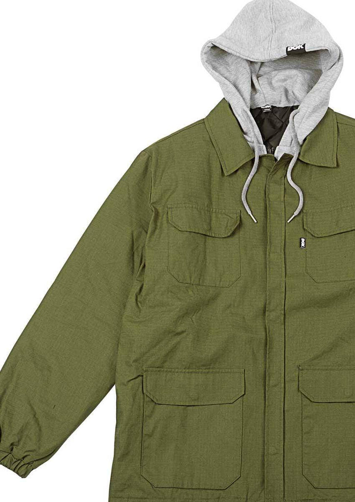 DGK Guerilla Jacket Military Green  DGK   