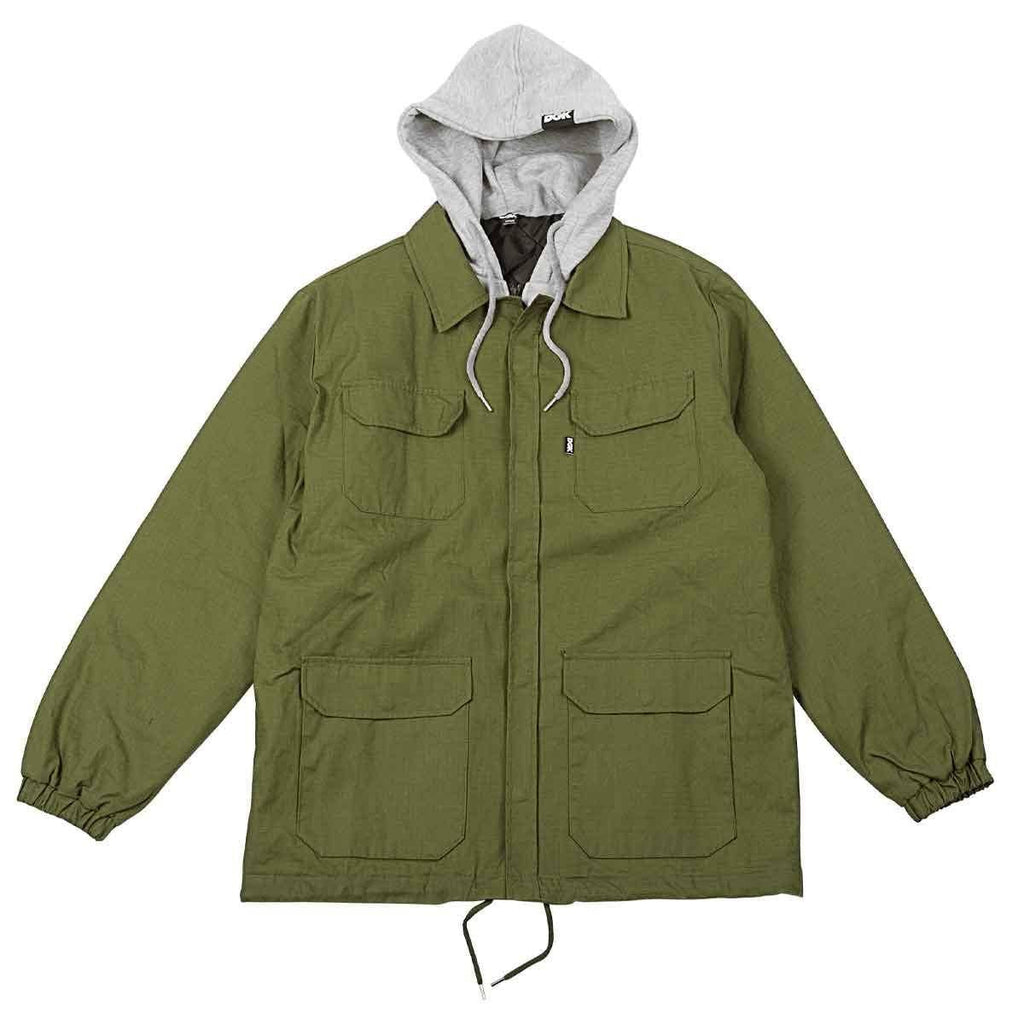 DGK Guerilla Jacket Military Green  DGK   