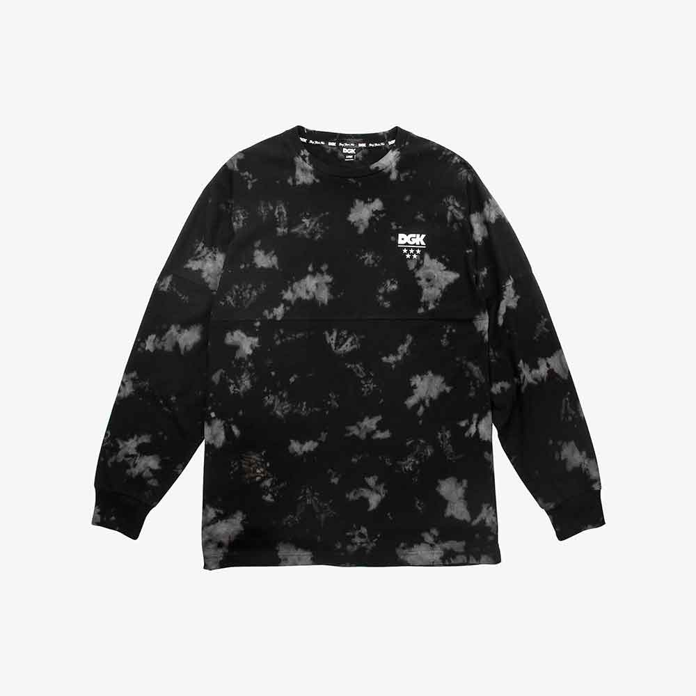 DGK Hustle Spirit Longsleeve Jersey T-Shirt Black  DGK   