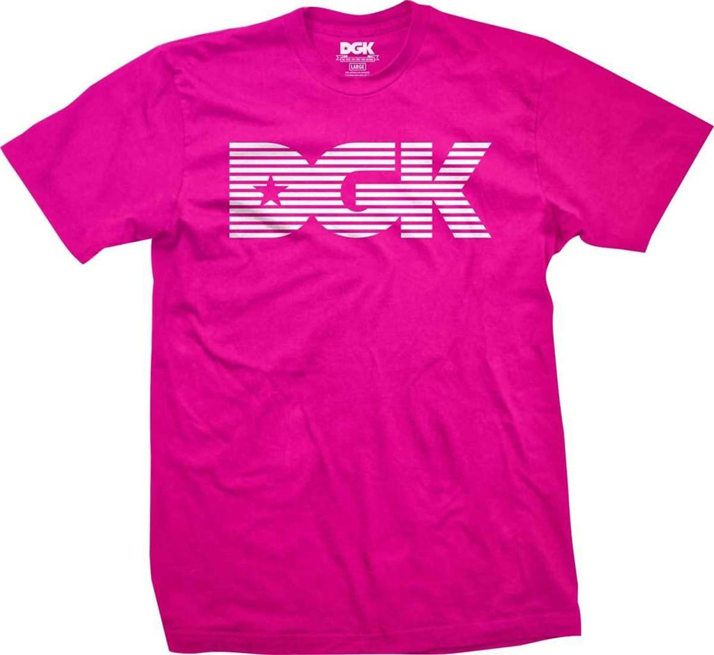 DGK Levels T-Shirt Hot Pink  DGK   