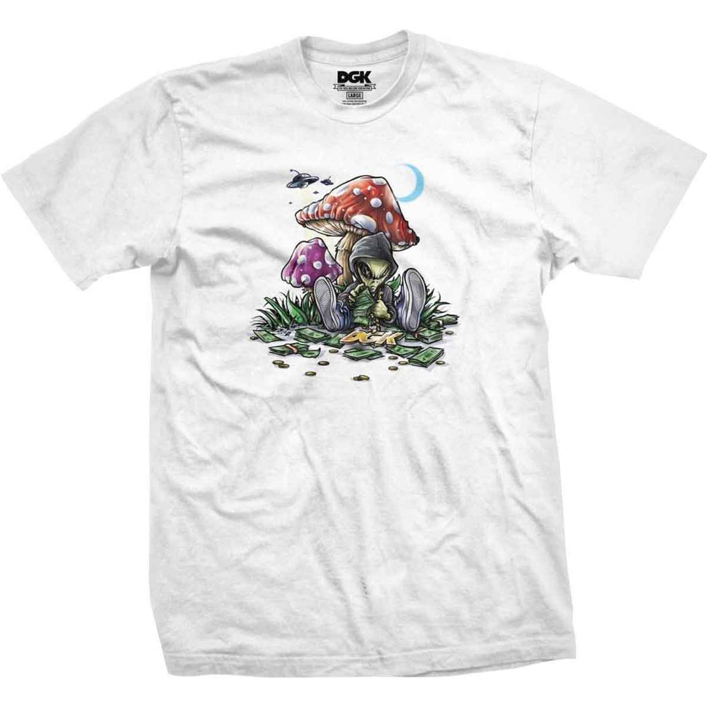 DGK Loungin T-Shirt White  DGK   