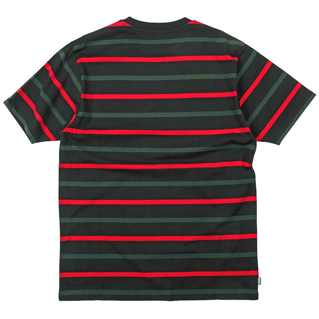 DGK Masked Striped Knit T-Shirt Black  DGK   