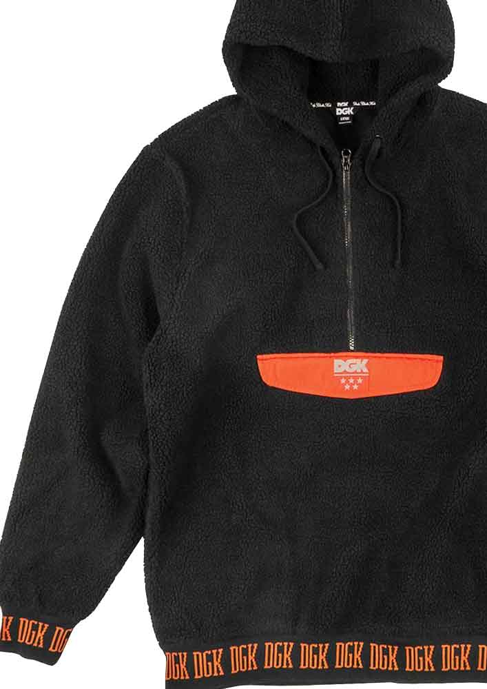 DGK Nocturnal Polar Fleece Black  DGK   