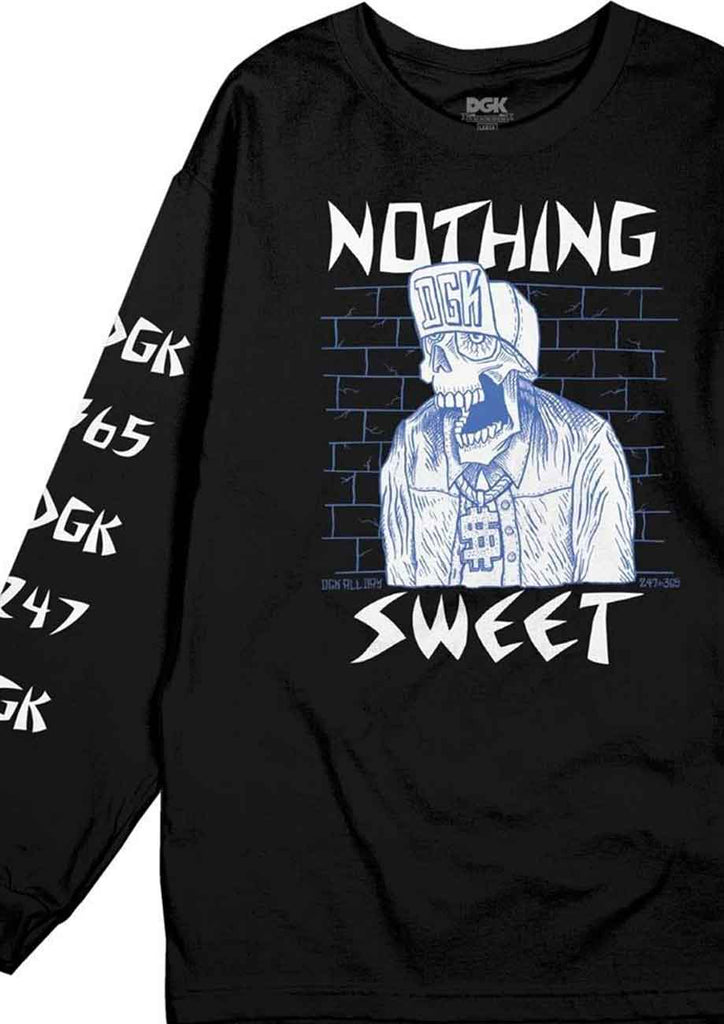 DGK Nothing Sweet Longsleeve T-Shirt Black  DGK   