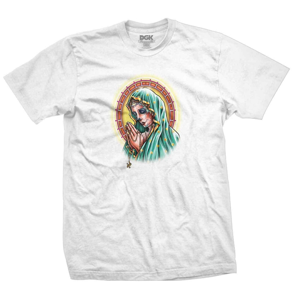 DGK Our Lady T-Shirt White  DGK   