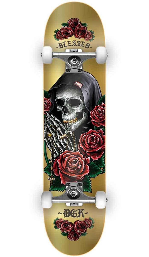 DGK Pray Gold Foil 8.25 Complete Skateboard  DGK   