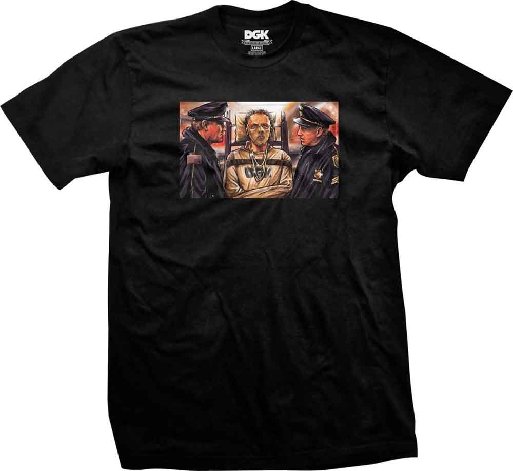 DGK Psychopath T-Shirt Black  DGK   