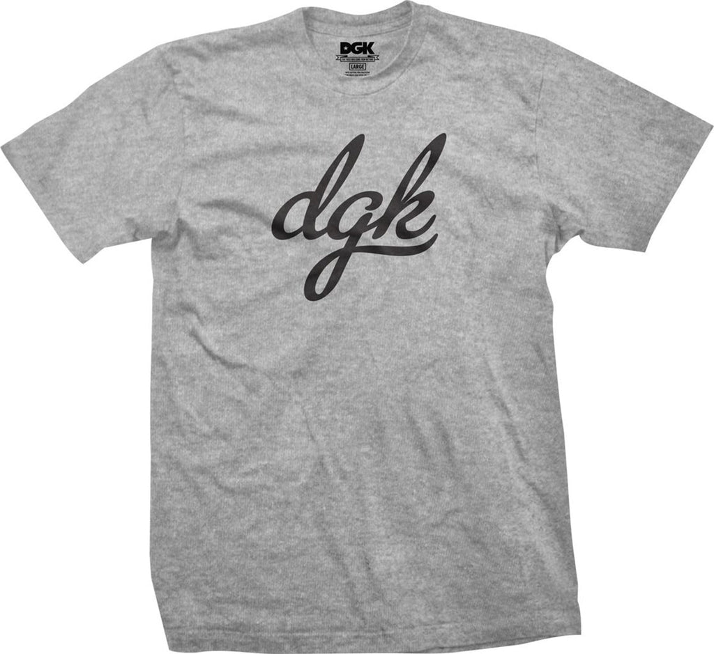 DGK Script Tee Athletic Heather  DGK   