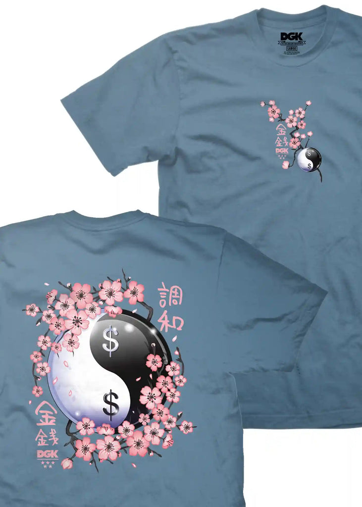 DGK Yin T-Shirt Slate  DGK   