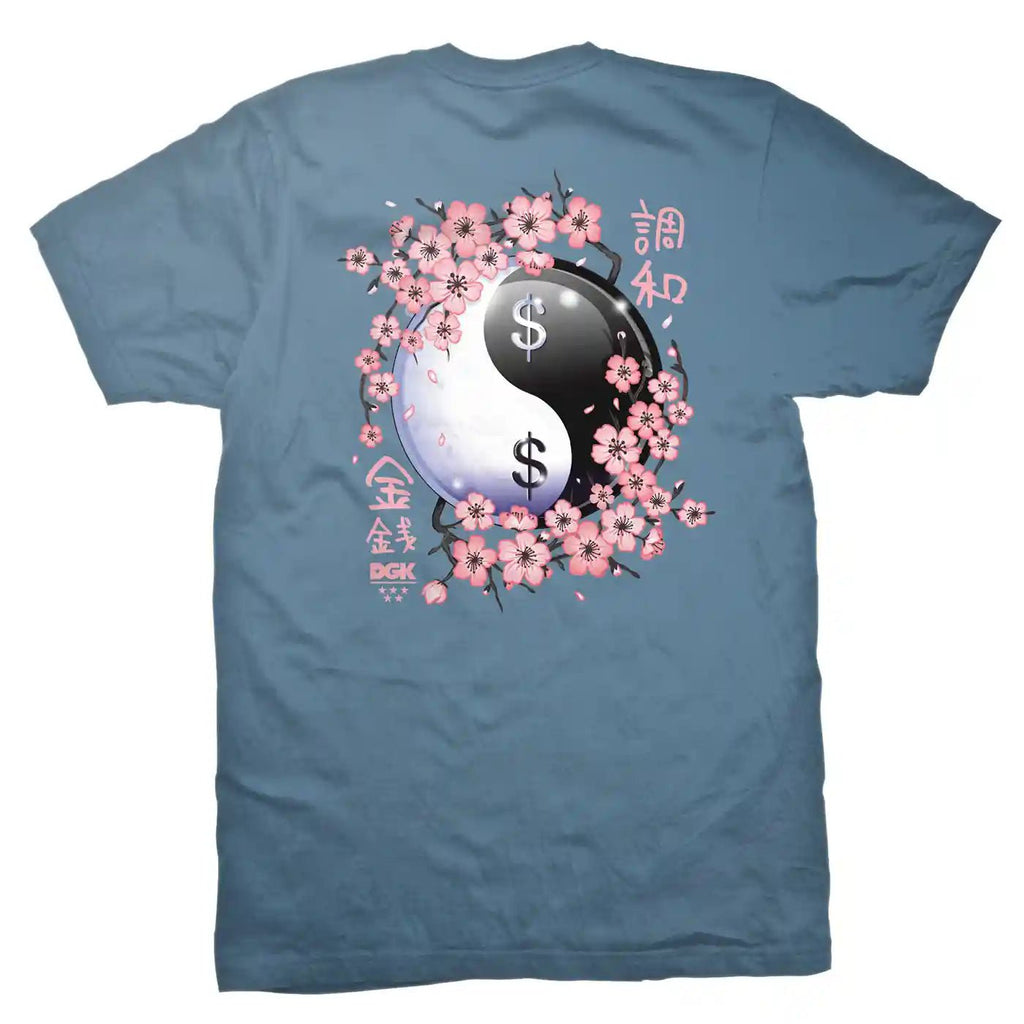 DGK Yin T-Shirt Slate  DGK   