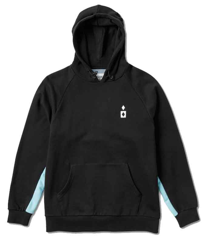 Diamond Fordham Hooded Sweatshirt Black  Diamond Supply Co   