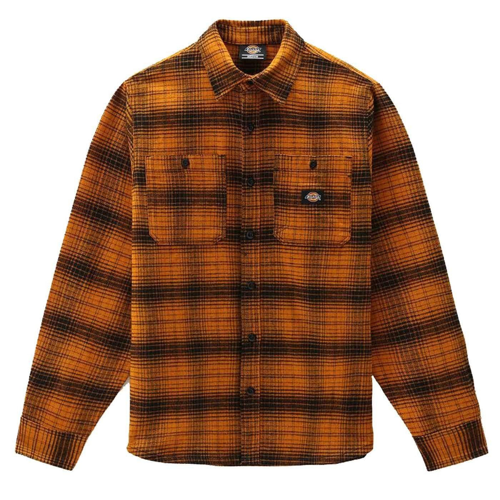 Dickies Evansville Flanell Shirt Pumpkin Spice  Dickies   