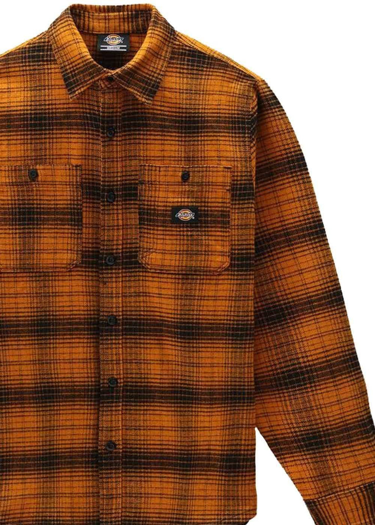 Dickies Evansville Flanell Shirt Pumpkin Spice  Dickies   