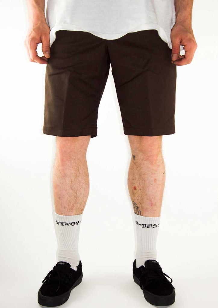 Dickies Industrial 894 Work Shorts Chocolate Brown  Dickies   