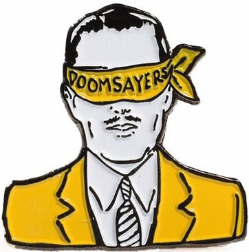 Doom Sayers Corp Guy Pin  Doom Sayers   